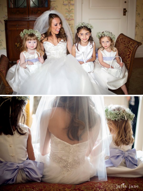flower girls at cairnwood estate