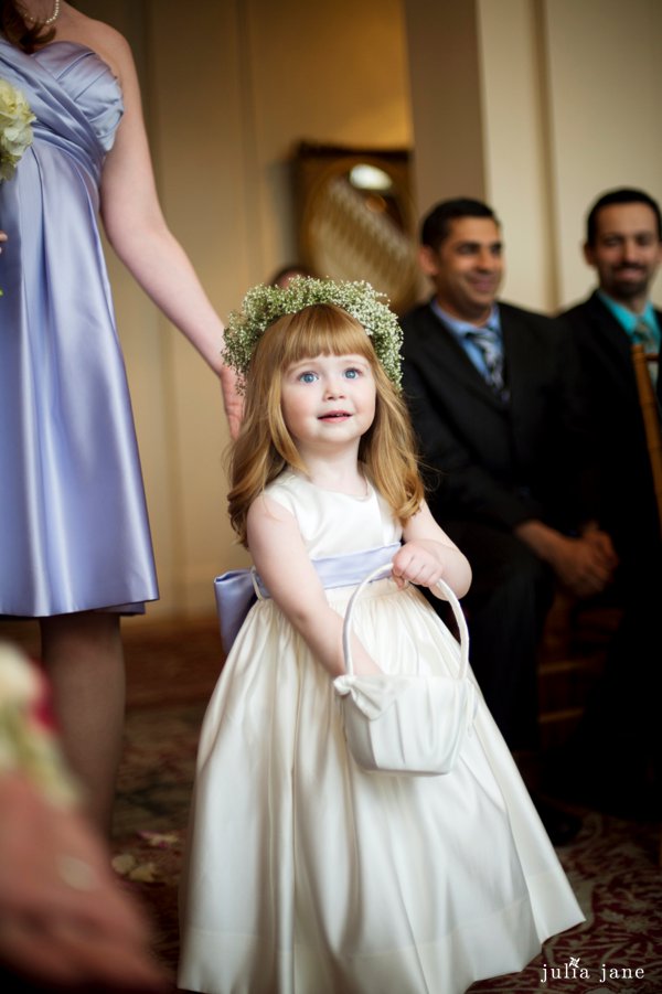 indoor wedding ceremony at Cairnwood Estate
