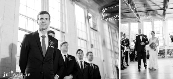 ceremony at the lace factory 