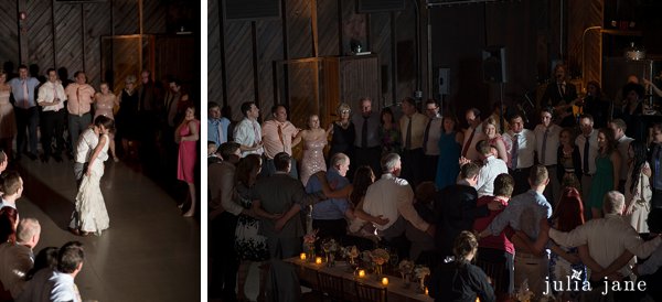 wedding reception at saltwater farm vineyard