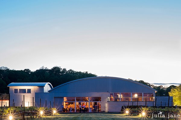 June wedding at saltwater farm vineyard