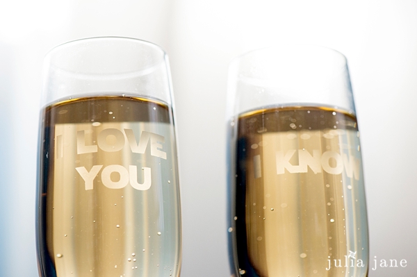 star wars themed wedding details 