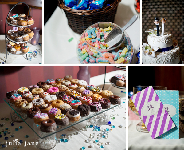 dessert table at the society room