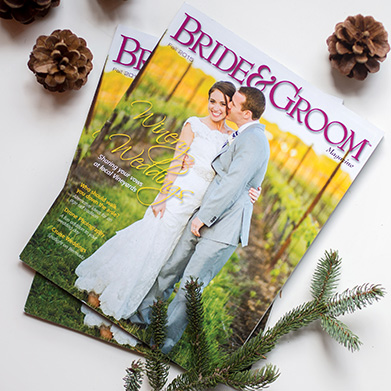 Cover Feature: Bride & Groom Magazine